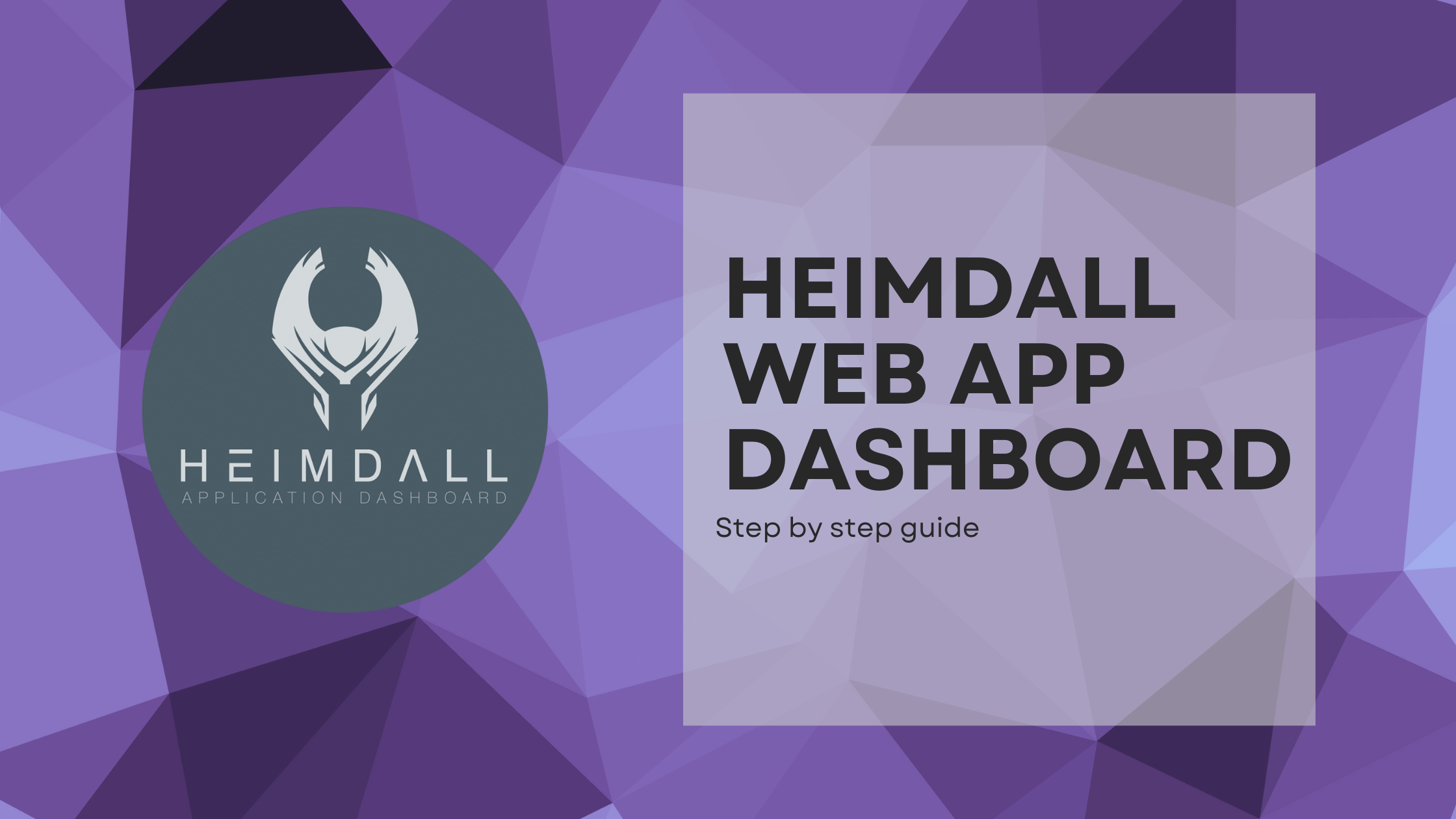 Read more about the article Heimdall Web App Dashboard