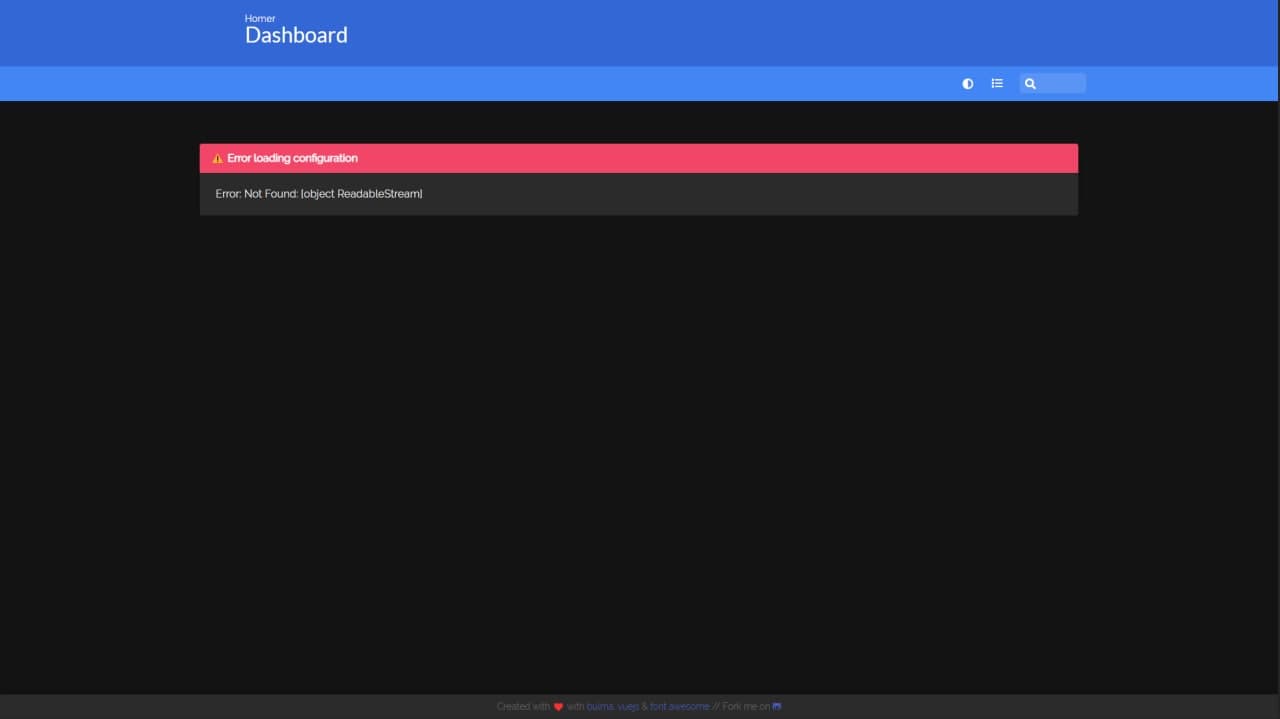 Installing Homer as a home lab dashboard Ru Networking & Software